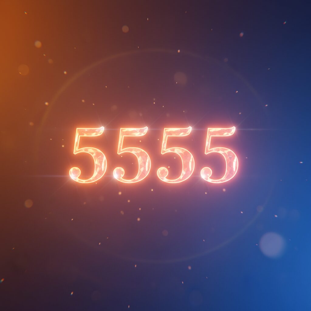 エンジェルナンバー5555のアイキャッチ画像